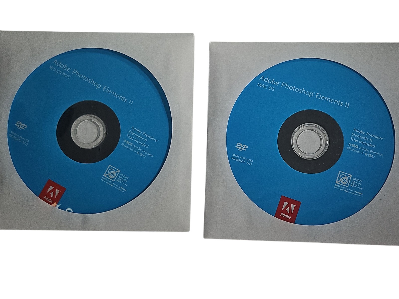 Adobe Photoshop Elements 2 Disc Set, Complete, Manuals and Serial Number