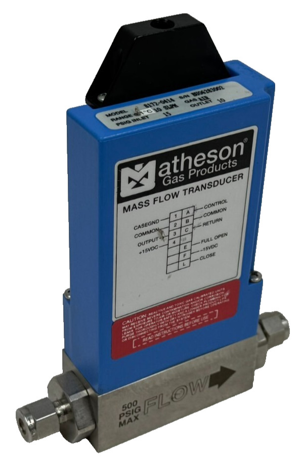 USED MATHESON 8172-0414 MASS FLOW TRANSDUCER 0-10SLPM