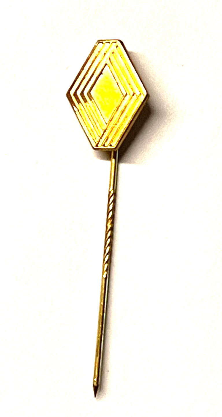 Renault Diamond Logo 1987 Pin (H30)