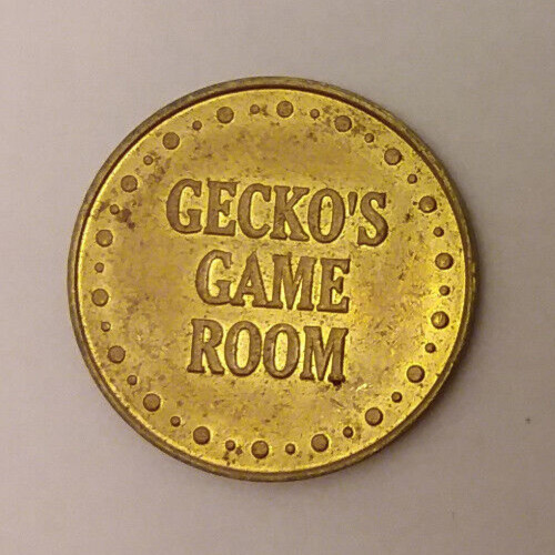 Gecko's Game Room Indian Rocks, FL Arcade Token 24mm