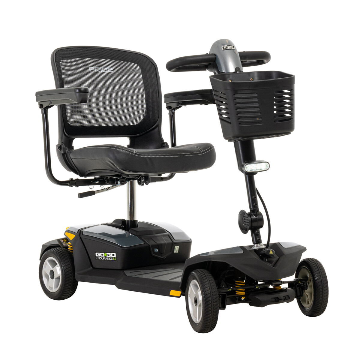 Pride S54LXIT GoGo® Endurance Li- 4-wheel Travel Mobility Scooter-1 year labor!