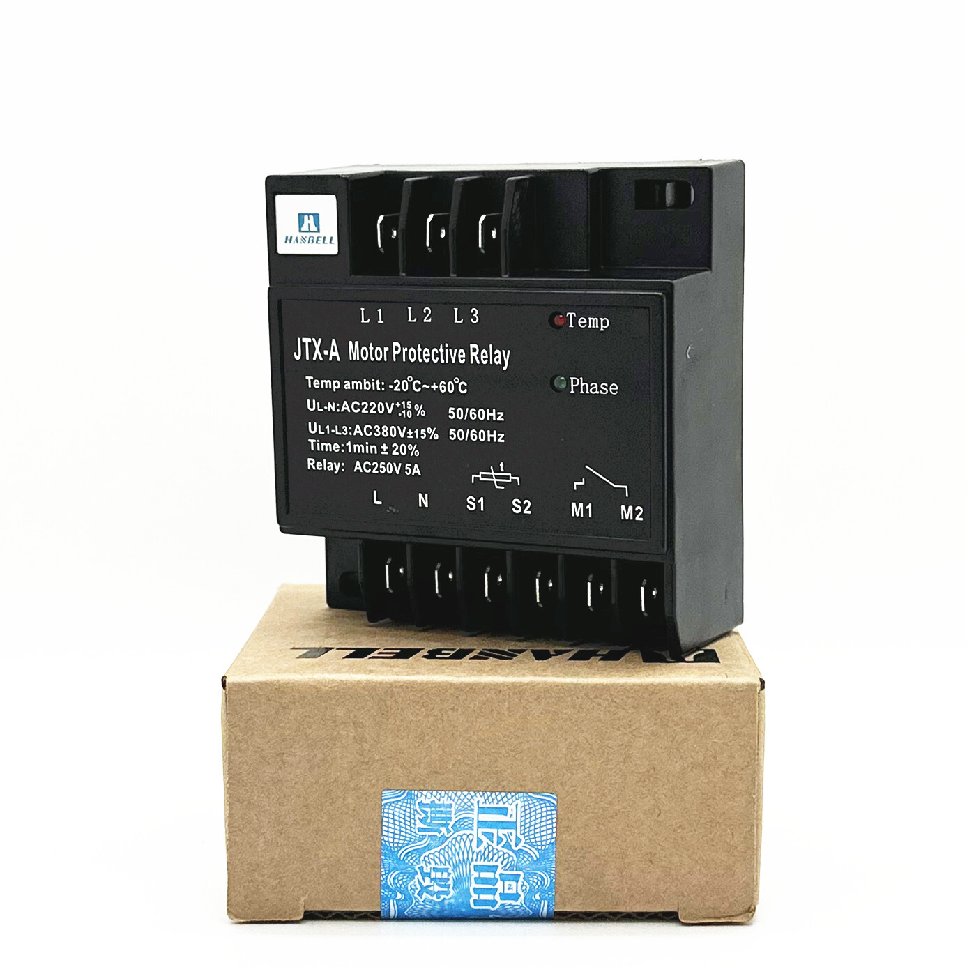 1pcs HANBELL JTX-A Compressor Protection Module Motor Protector