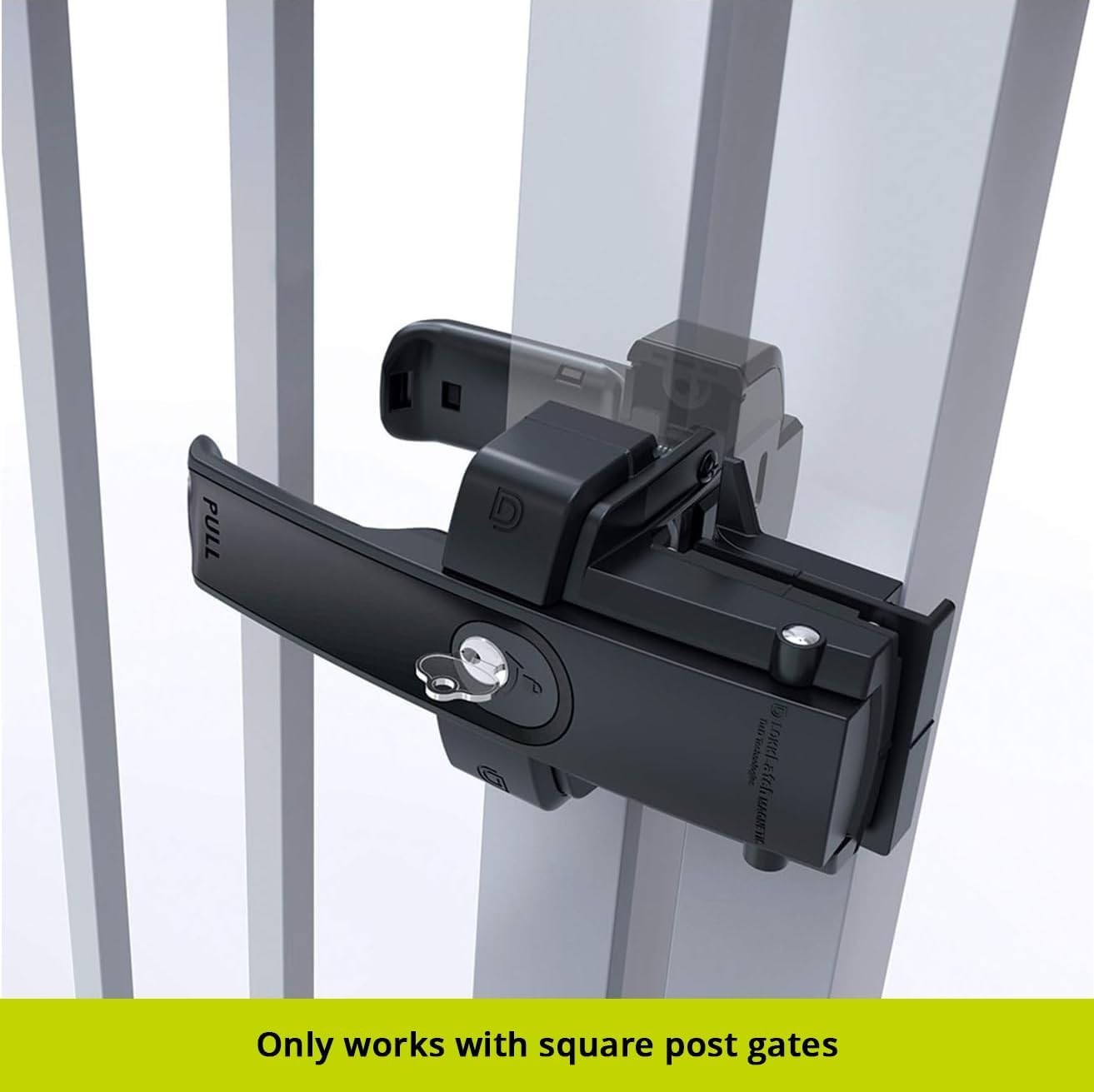 Innovative Magnetic Gate Latch with Durable Polymer Design for Long-Lasting Use