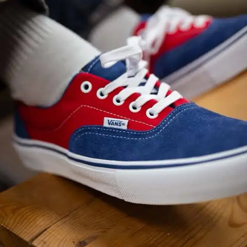 Vans Skate Era Blue Red Sneakers (280) Official