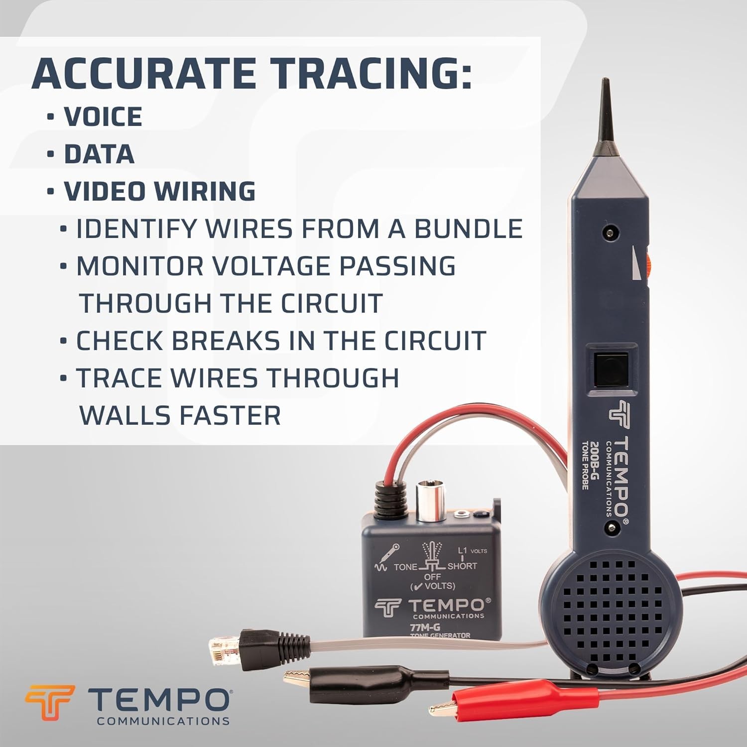 Multi-Pair Cable Tracer for Accurate Wiring Identification and Troubleshooting