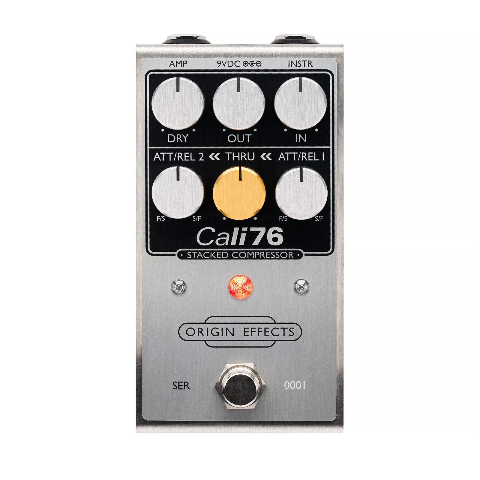 Origin Effects Cali76 Stacked Compressor Pedal