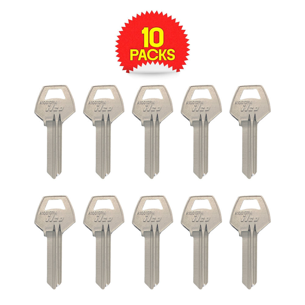 A1001GRM Key Blank 6-Pin – Nickel