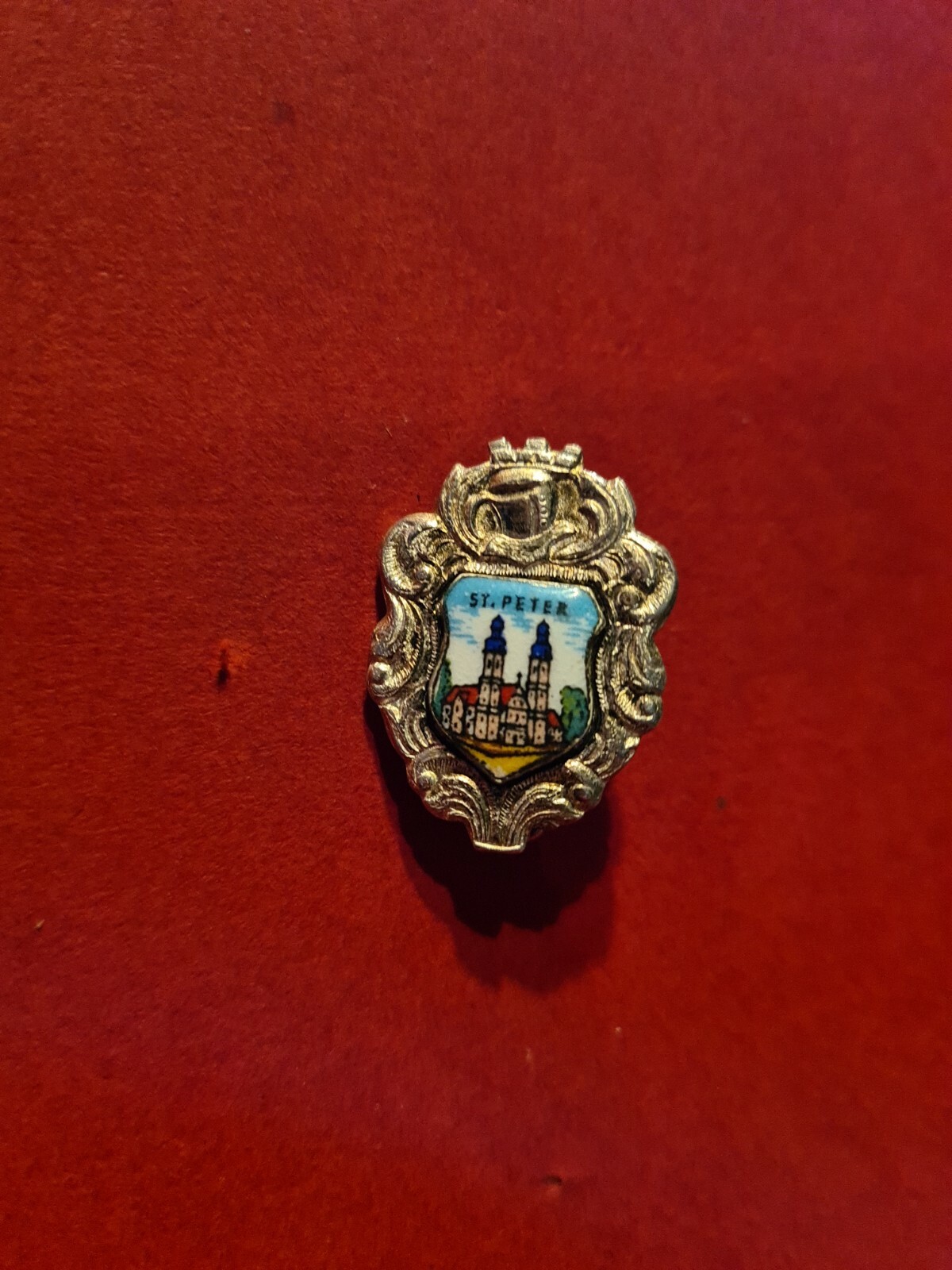 Pin Hatpin Walking Pin Brooch St. Peter.