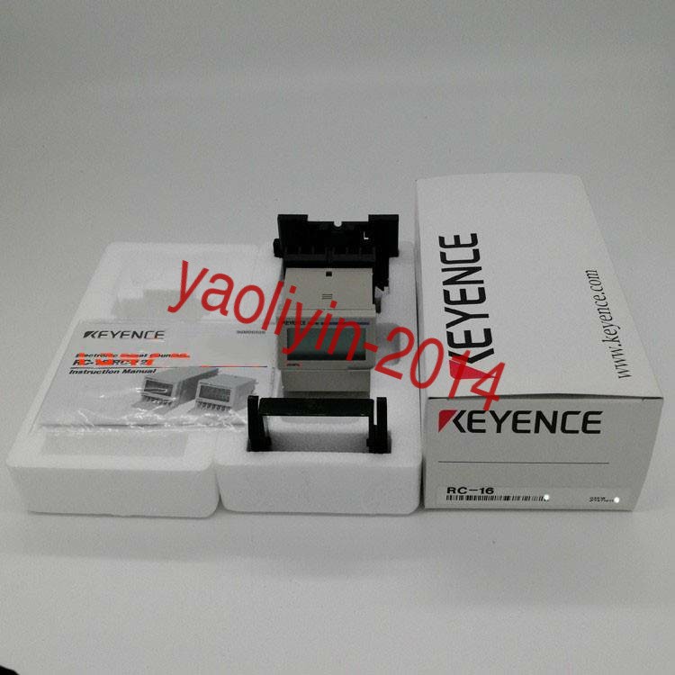 ONE KEYENCE RC-16 Electronic LCD Display Preset Counter