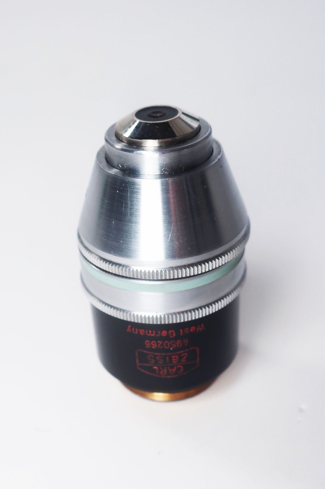 Vintage Zeiss Pol Plan Microscope Objective 40x 40/0,85 160/0.17 ~ Nice!
