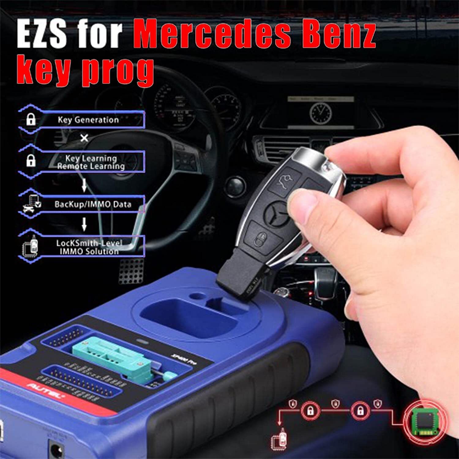 Autel IM608 XP400 PRO IMMO Key Programming Tool Full System Diagnostic Scanner