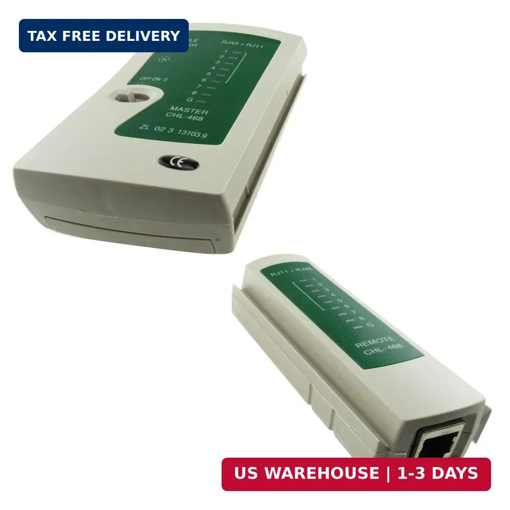 TrendBox Multifunctional Network Networking Phone Cable Tester USB UTP LAN PC Te