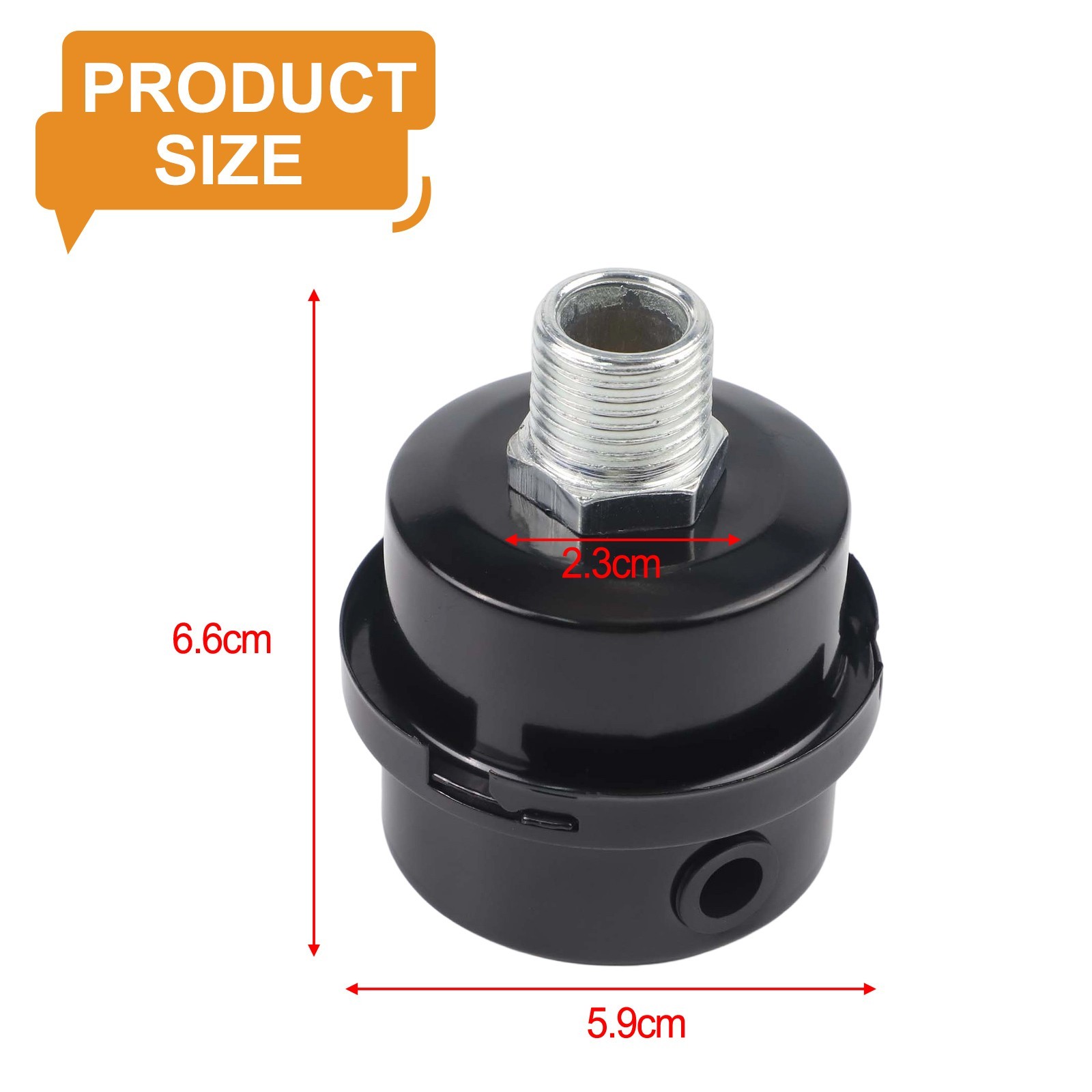 Efficient Air Intake Filter for Compressor with Noise Reduction Features