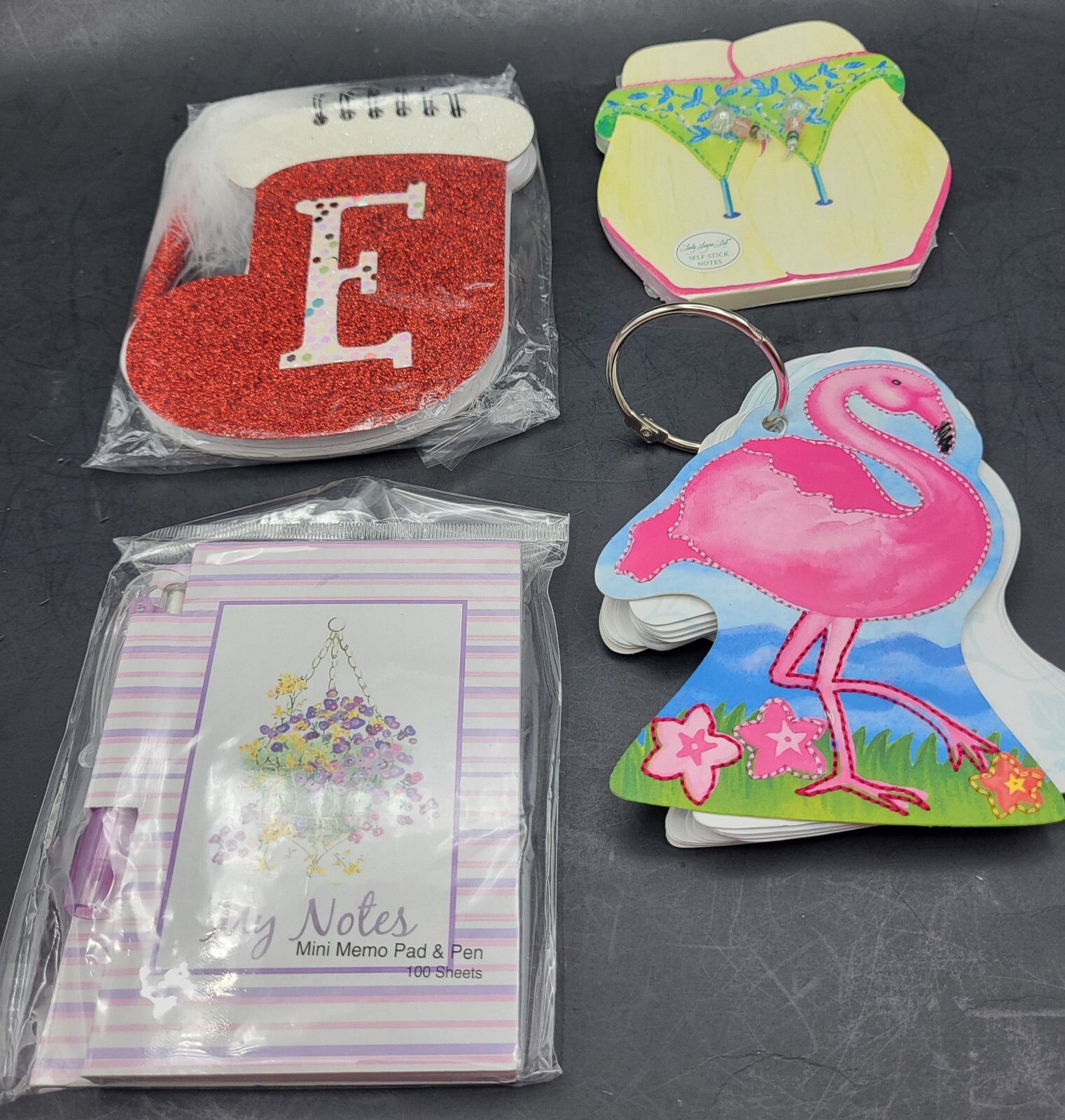 Assorted Notepad LOT 4 Pieces NEW
