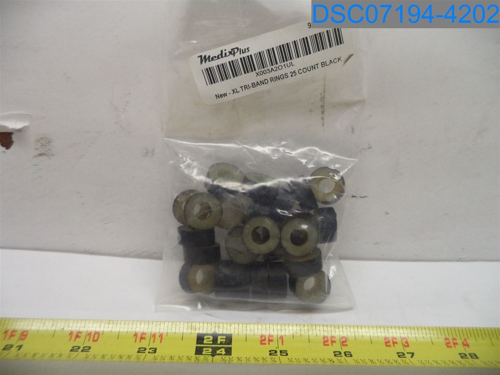 Qty= 25: MedixPlus: XL Tri-Band Rings, 90-1260-25