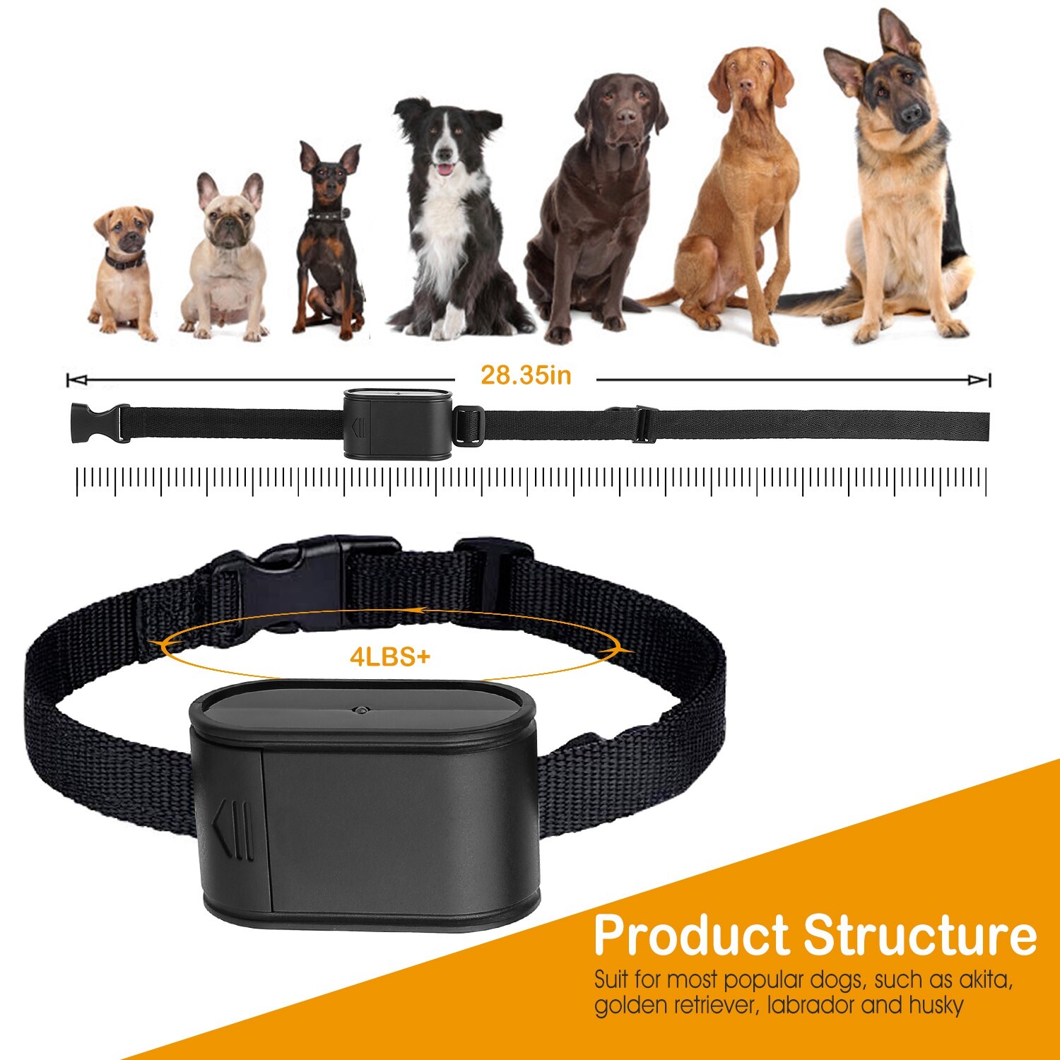 Underground Electric Dog Pet Fence System Waterproof 2 Dogs Safe Shock Collars
