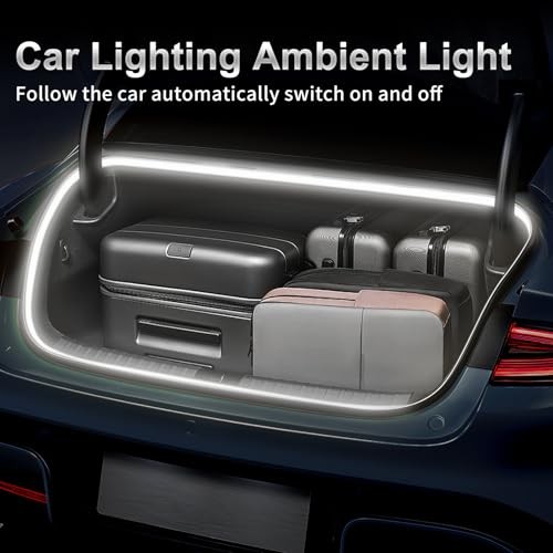 Cuttable Universal Fit LED Rear Trunk Cargo Light Interior White Light)