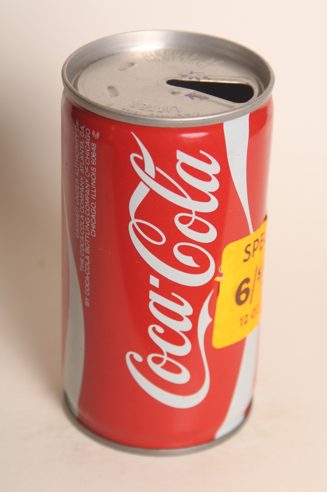 Coca-Cola soda can - 12oz