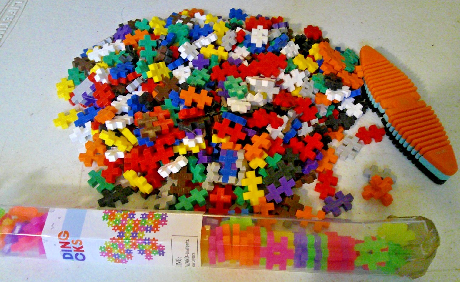 Plus plus Brand Stem Building Blocks ~ Over 100 Pieces