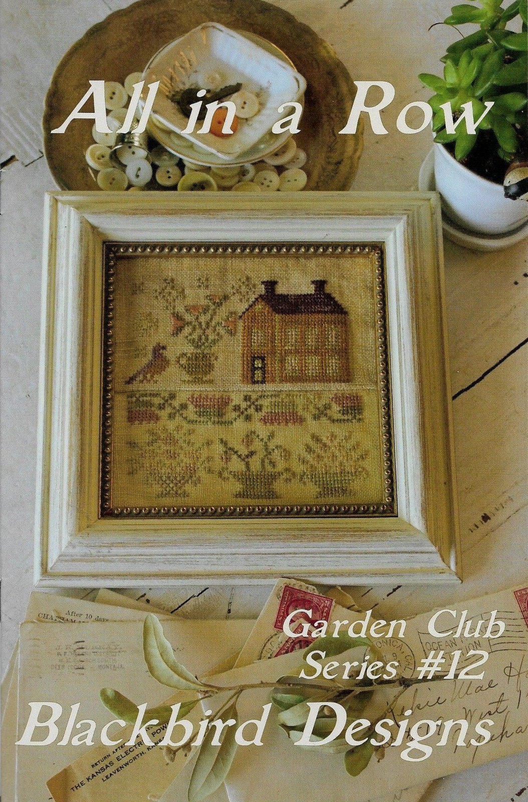 All In A Row by Blackbird cross stitch pattern
