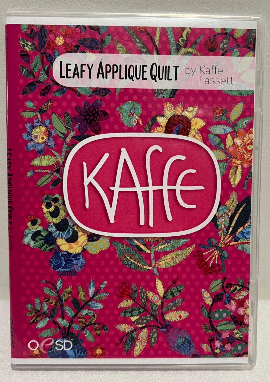 Leafy Appliqué Quilt by Kaffe Fassett OESD Embroidery Designs