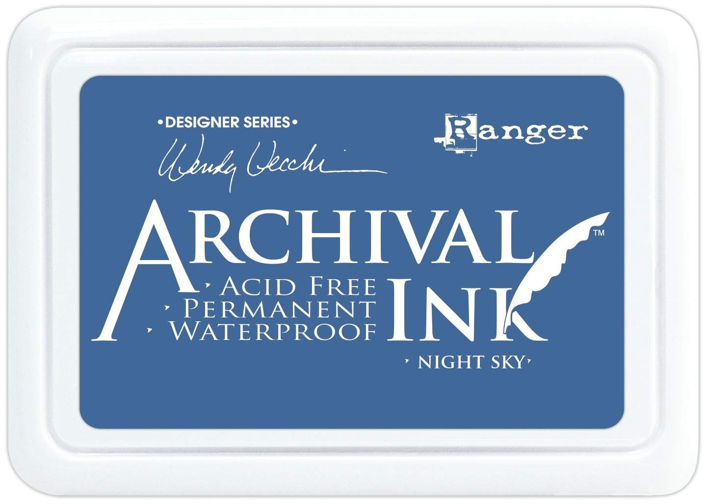 Wendy Vecchi Night Sky Archival Ink Pads Dark Blue Permanent AID74007