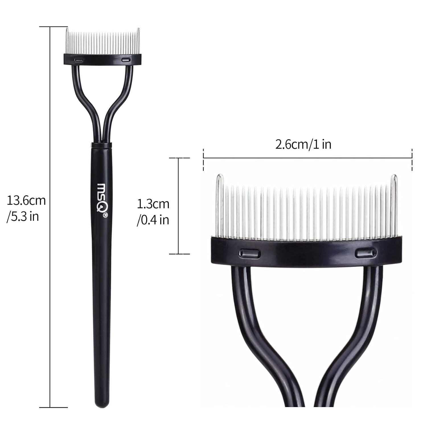 Precision Eyelash Comb with Arc Design - Ideal for Stunning Lash Separation