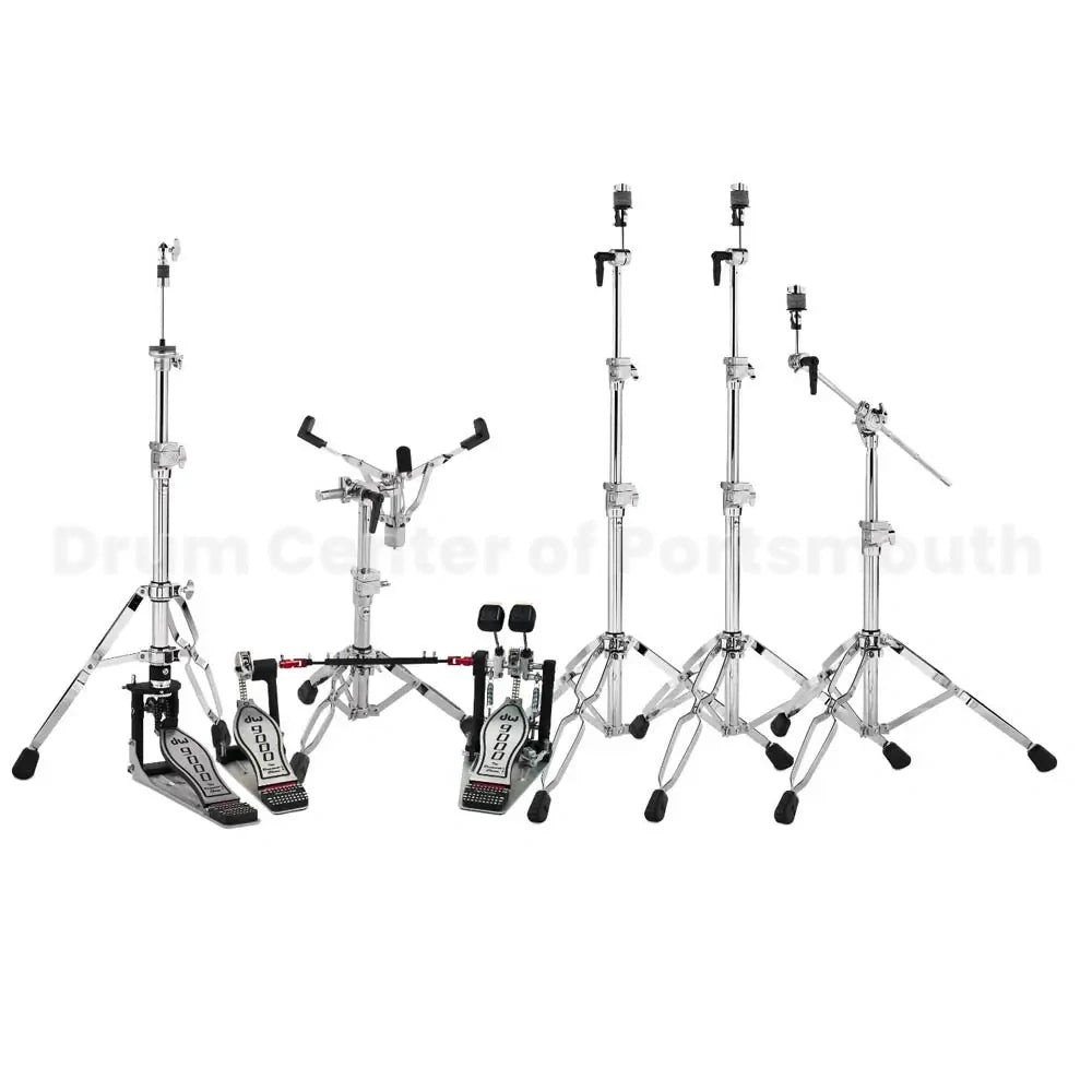 DW 9000 Touring Drummer's Hardware Pack w/Double 9000 Pedal