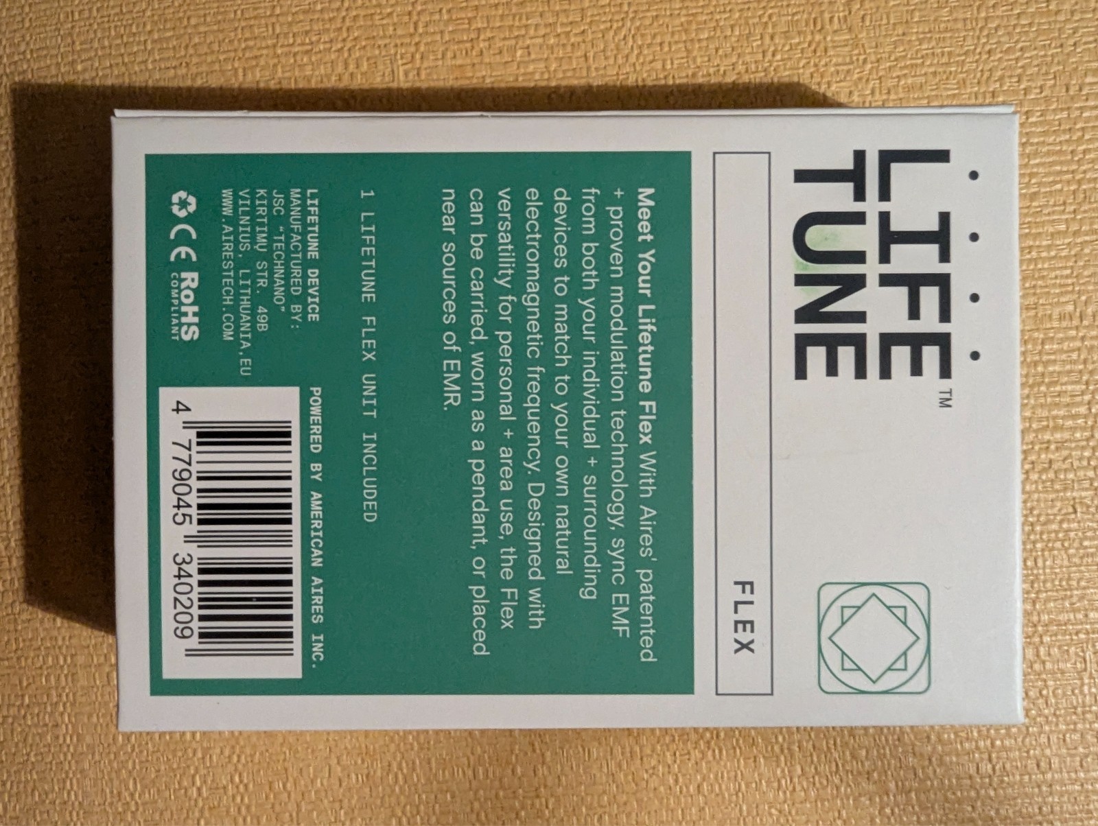 The Life Tune FLEX necklace