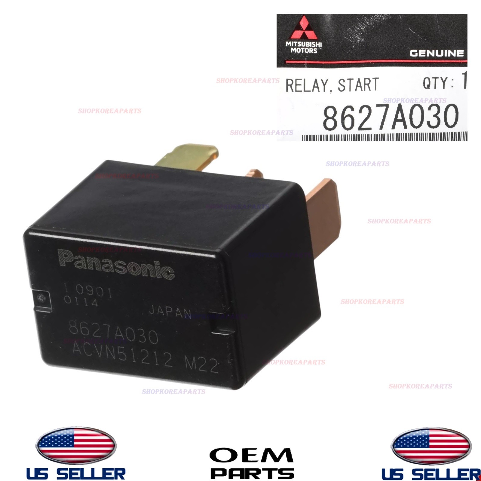 Genuine OEM Relay Module 1991-2025 Mitsubishi 8627A030