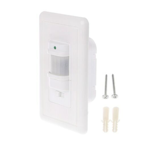 110V Automatic PIR Occupancy Motion Sensor Light Switch Auto On/Off Infrared