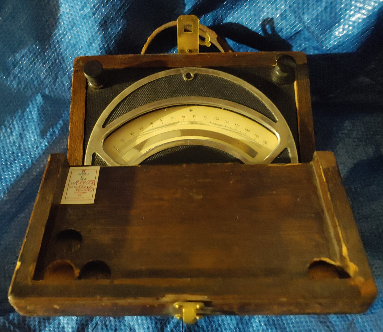 WESTON D.C. VOLTMETER MODEL#45 SN 57356 - Weston Electrical Instrument Corp