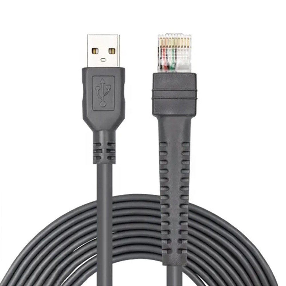 2M Symbol Barcode Scanner Cable LS1203 LS2208 LS4008I LS4208 CBA-U01-S07ZAR  ♪