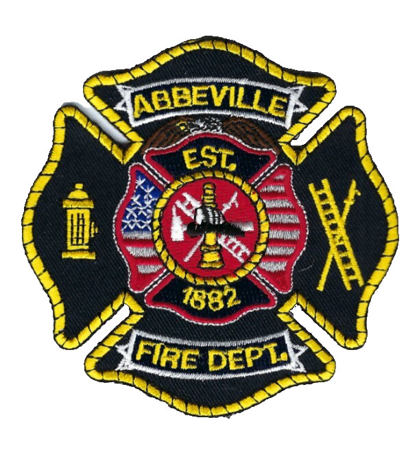 *HTF CURRENT* Abbeville (Vermilion Parish) LA Louisiana Fire Dept. patch - NEW
