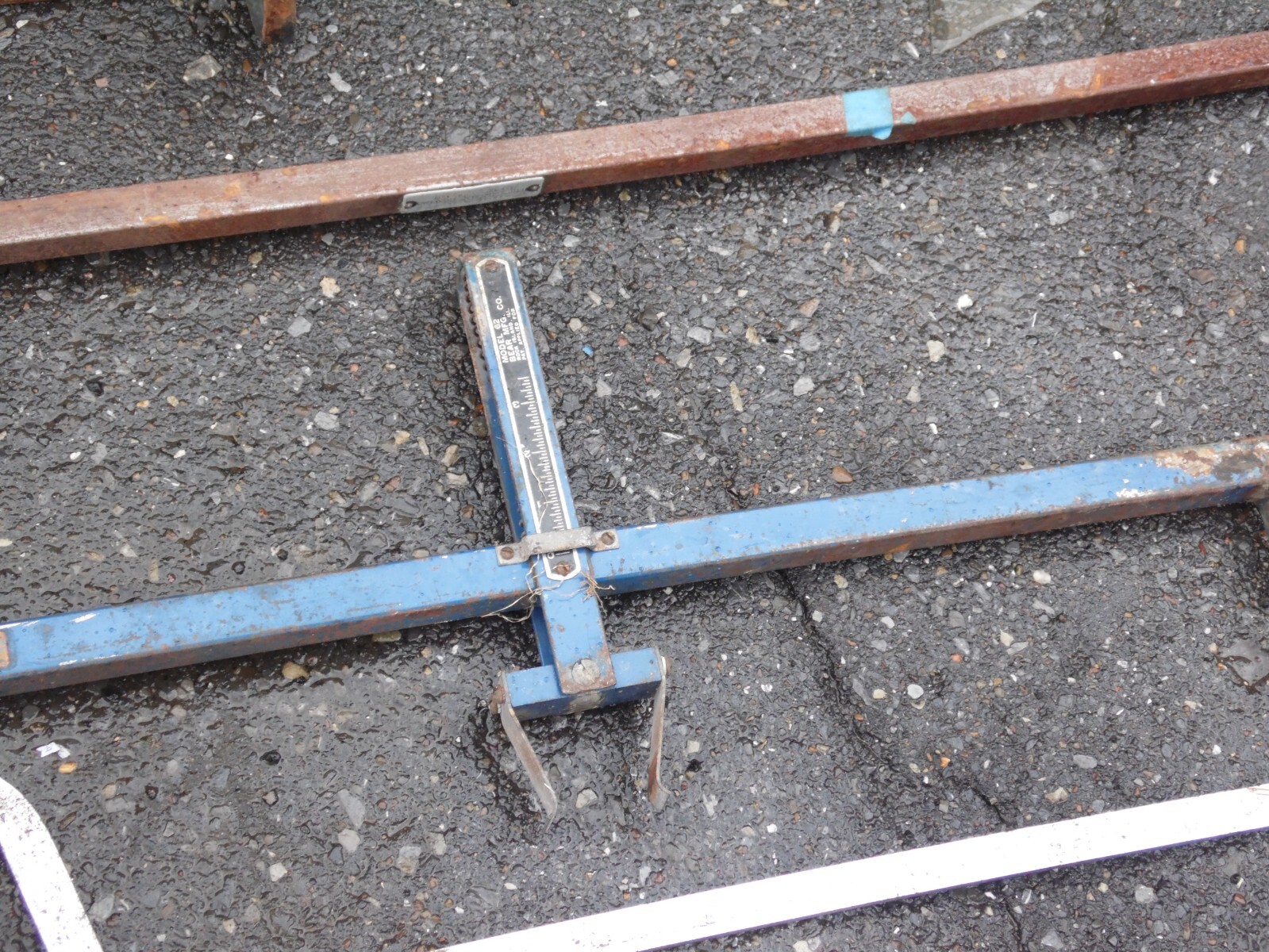 Vintage Bear Wheel Aligner Alignment Tool and Sign