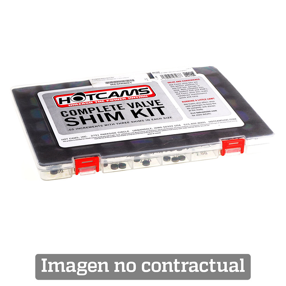 HOT CAMS Regulating valves (Set 5pcs) Ø10 x 2,45 mm