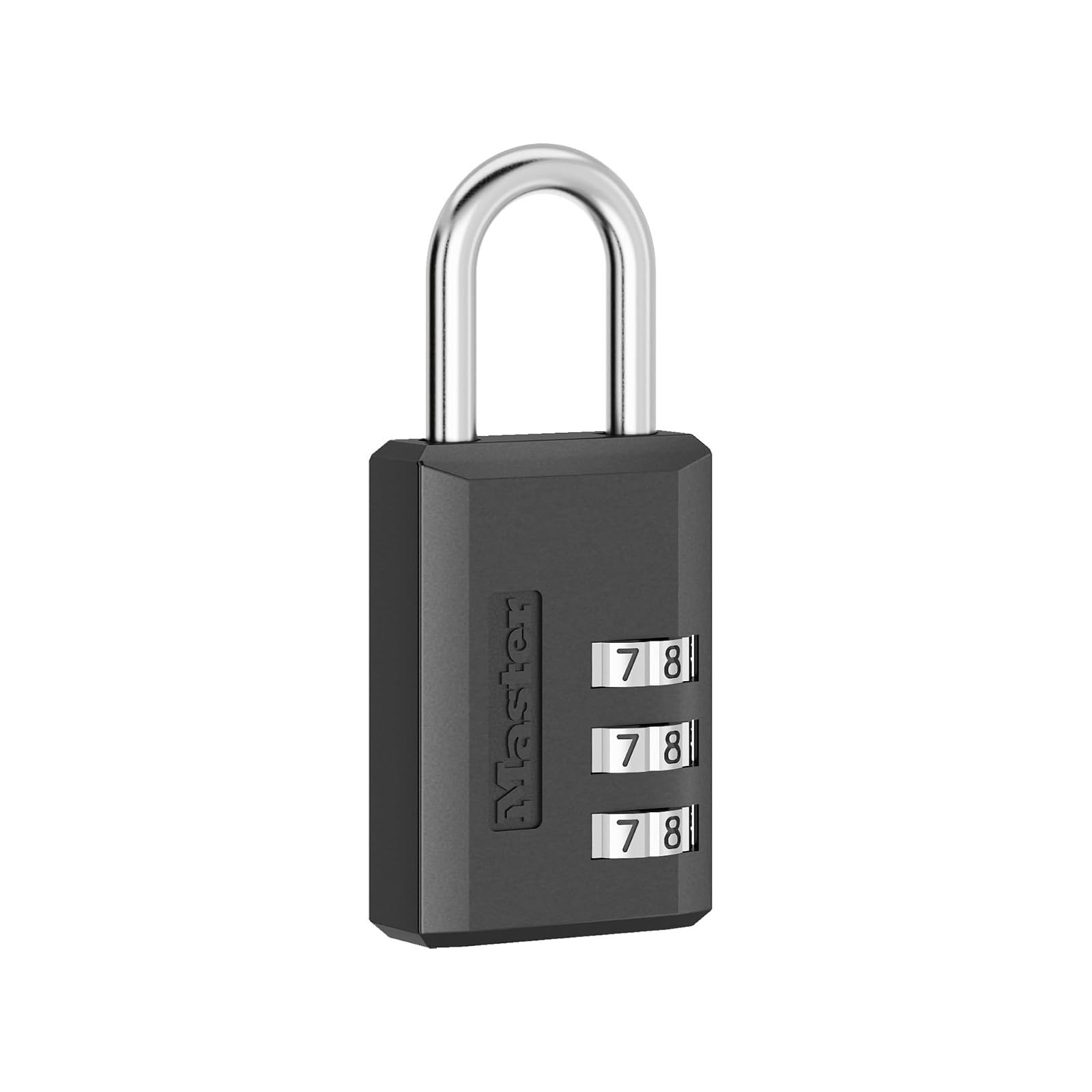 Master Lock Combination Padlock - 3-Digit Code for Gym & Luggage