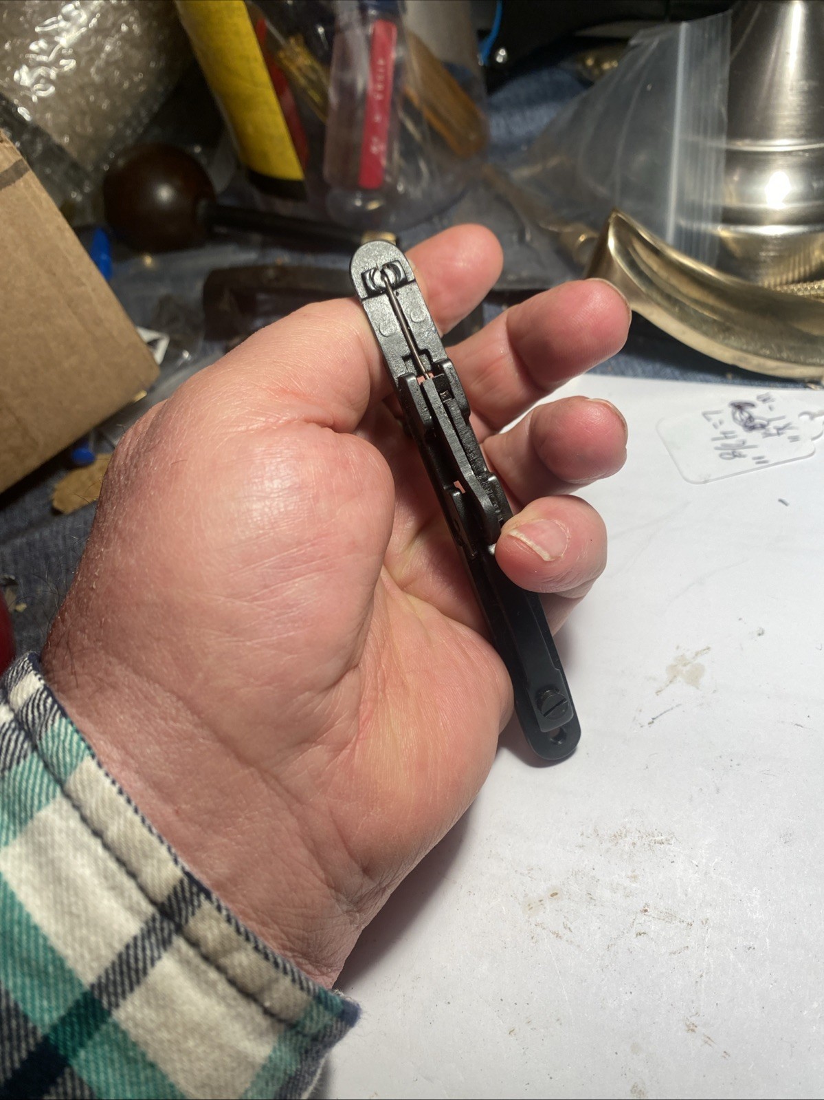 New Lyman Double Set Trigger Assembly and Screw.