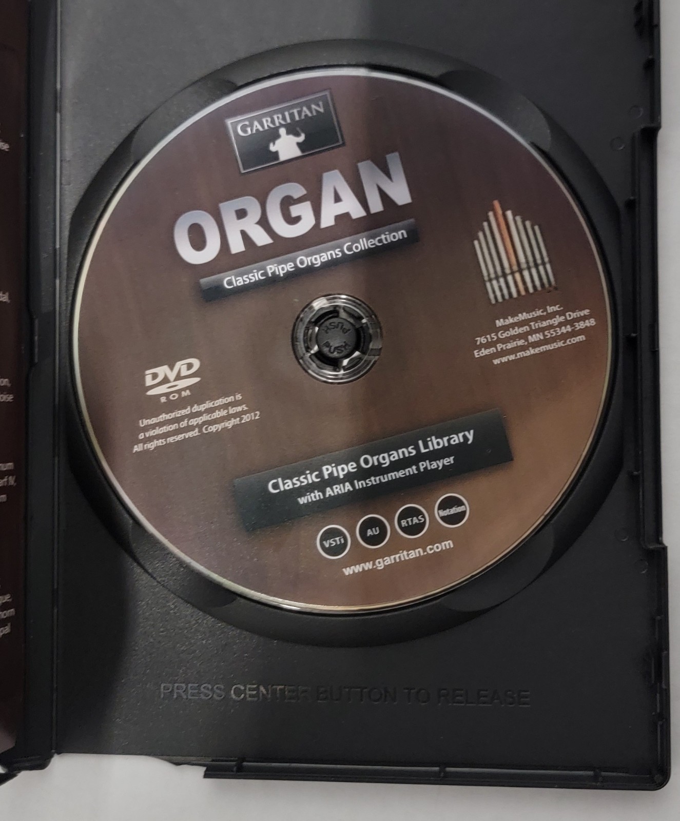 Garritan Organ - Classic Pipe Organs Collection (Windows/Mac DVD, 2012)