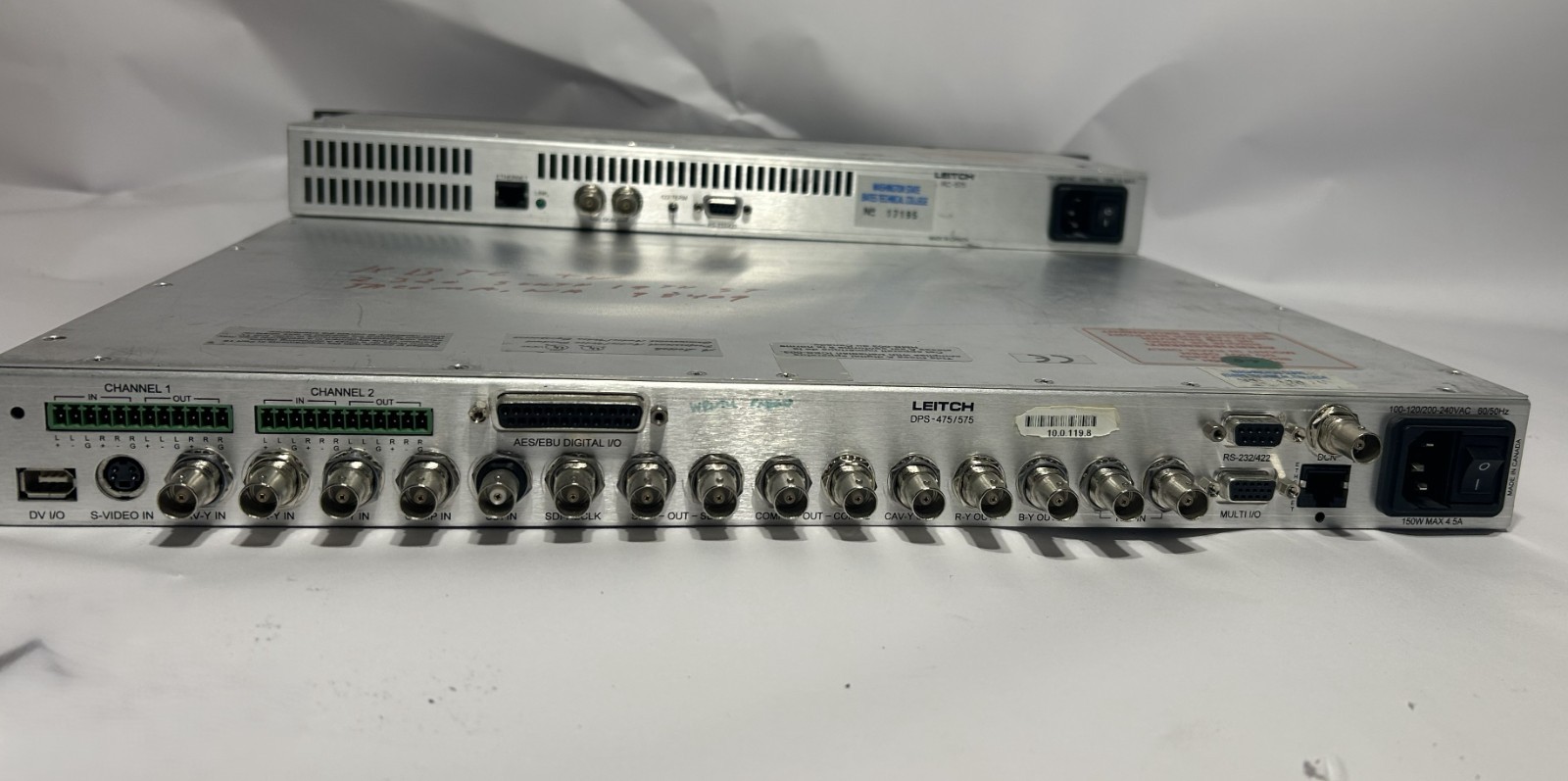 Leitch DPS 575 Digital Processing Synchronizer w/ RC 575 Control Unit Free Ship