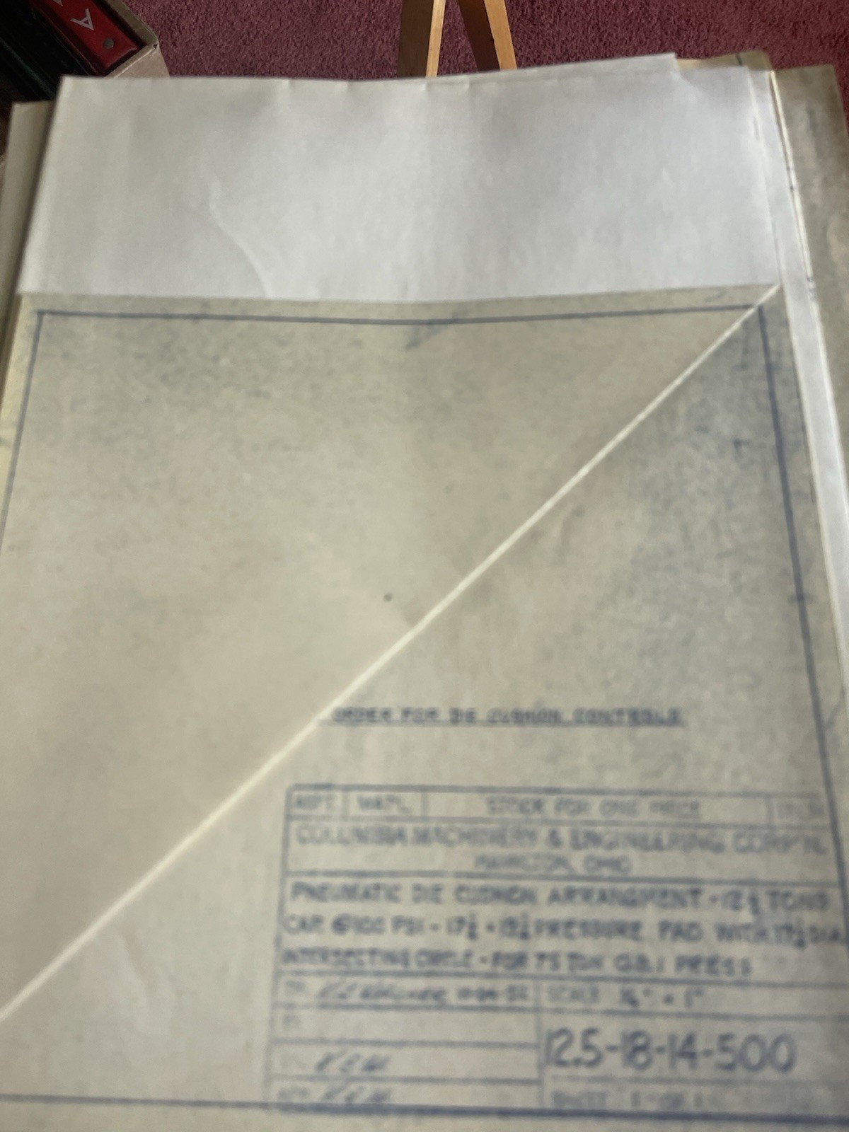 Colombia Machinery & Engineering Corp. Operating Instructions /Maintenance DATA