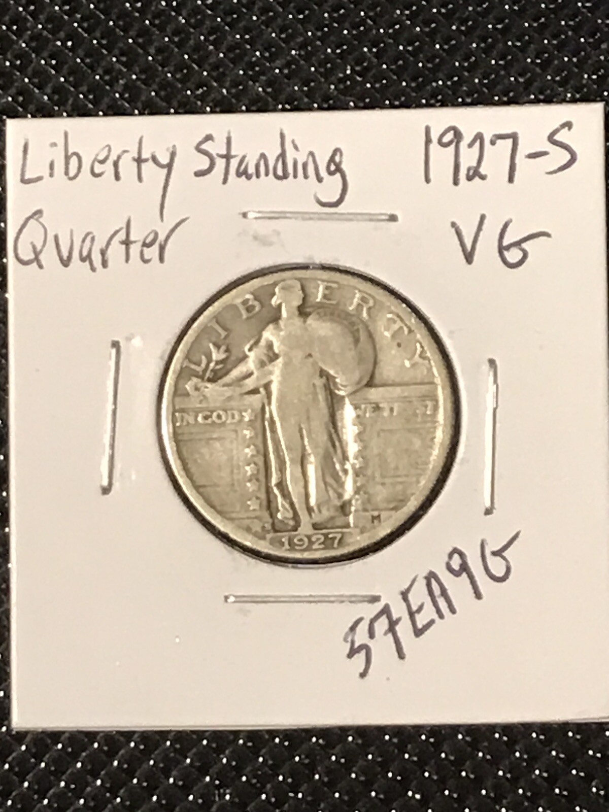1927-S Liberty Standing Quarter Key date