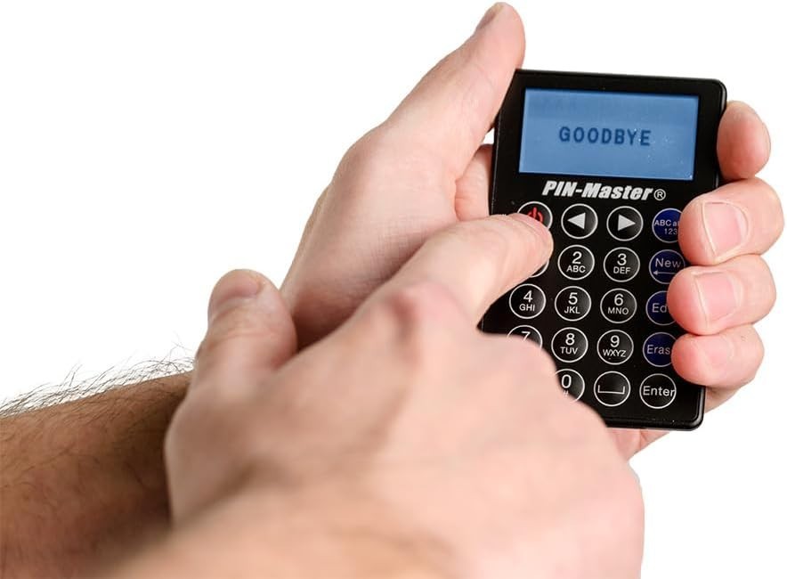 Slim Electronic Password Manager - Easy Access