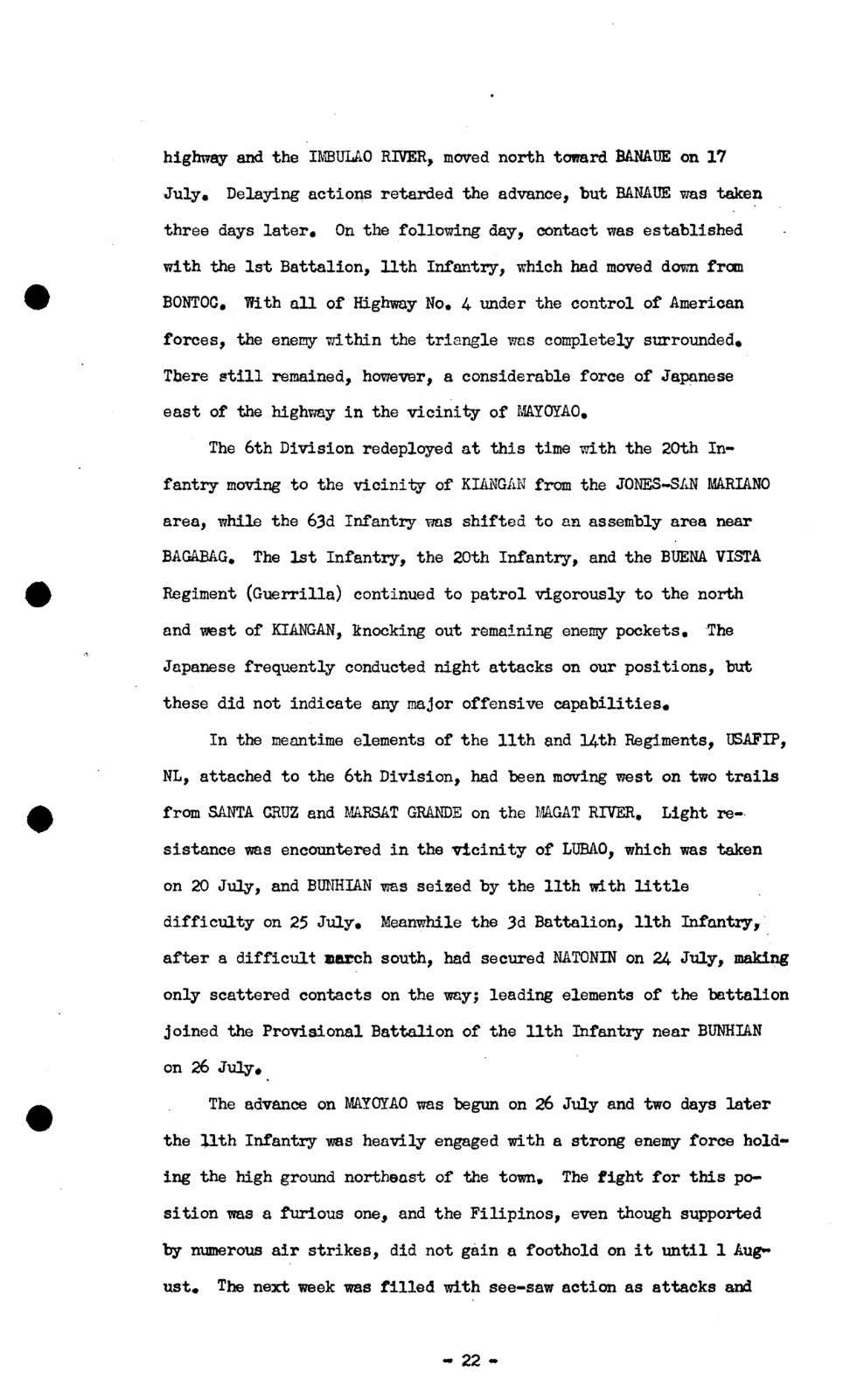 64 Page 1945 8th Eighth Army Luzon Campaign Mop Up Operation Maps on Data CD