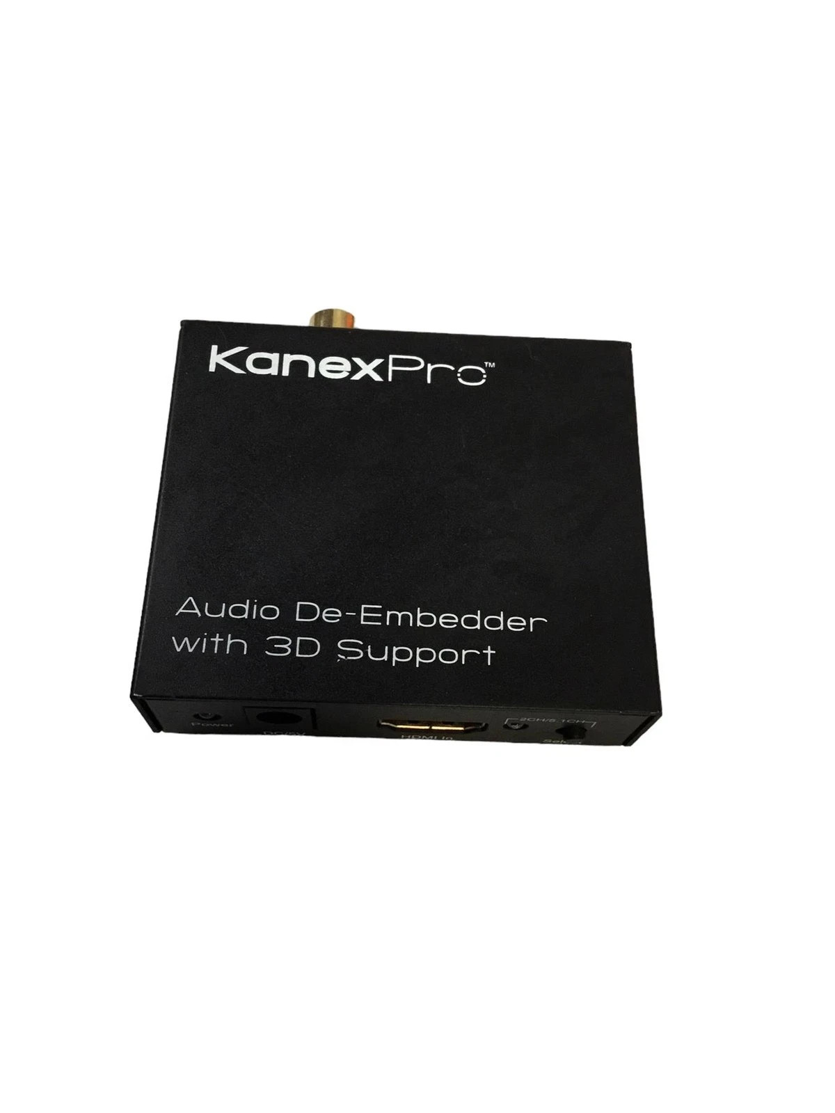 KanexPro HAECOAX Audio De-Embedder with 3D Support HDMI in HDMI out