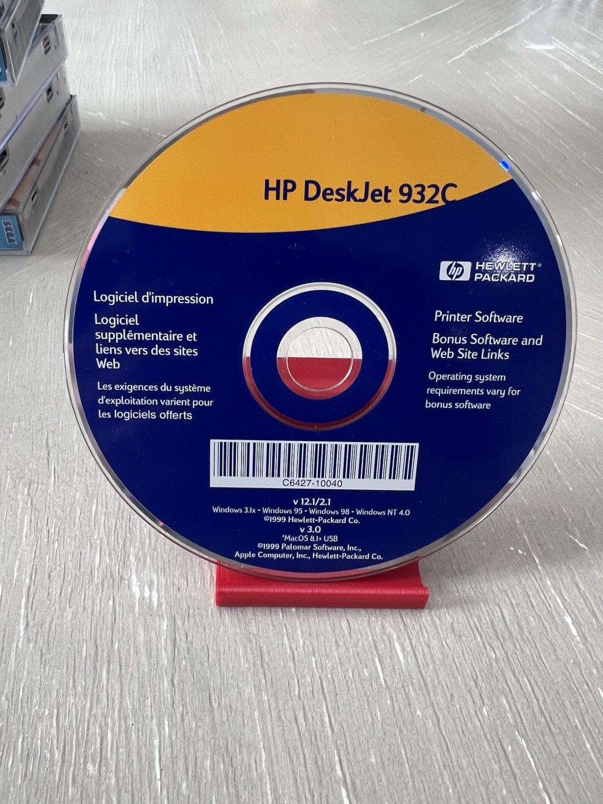 HP Deskjet 932C Series Printer Software Installation CD