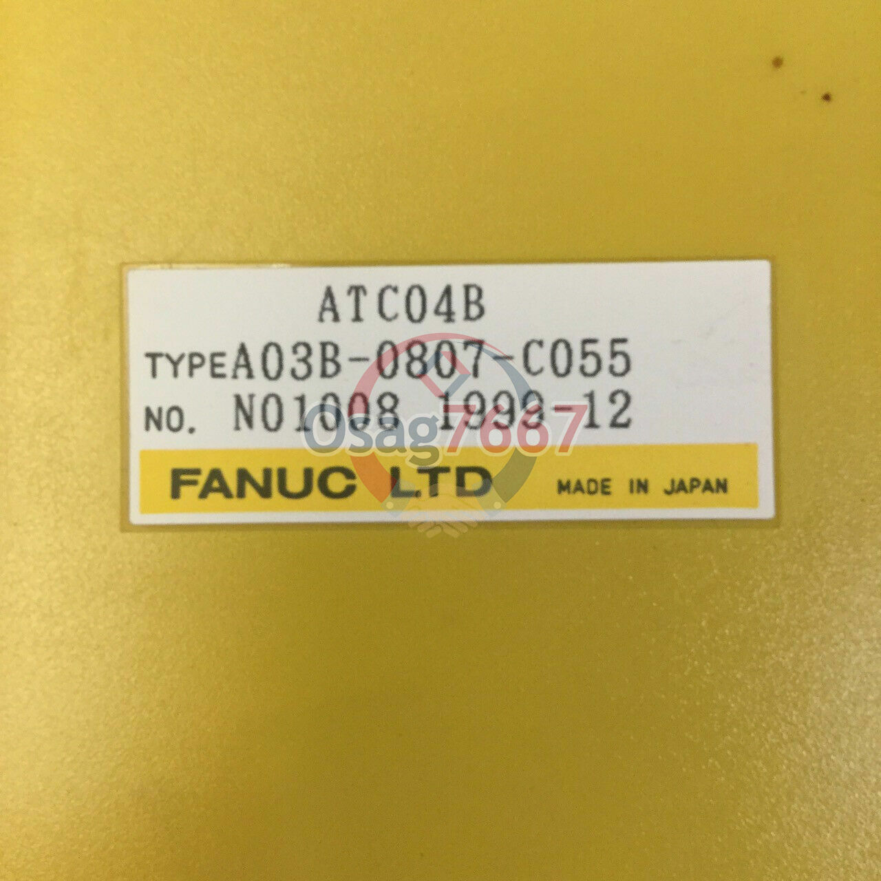 ONE Used Fanuc A03B-0807-C055 module Tested in Good Condition