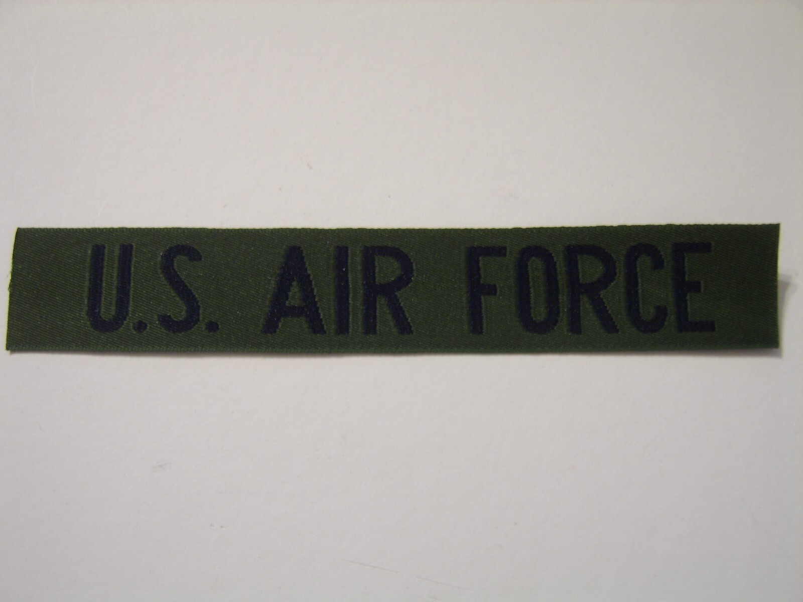 USAF BRANCH OF SERVICE NAME TAPE SUBDUED COLOR NEW