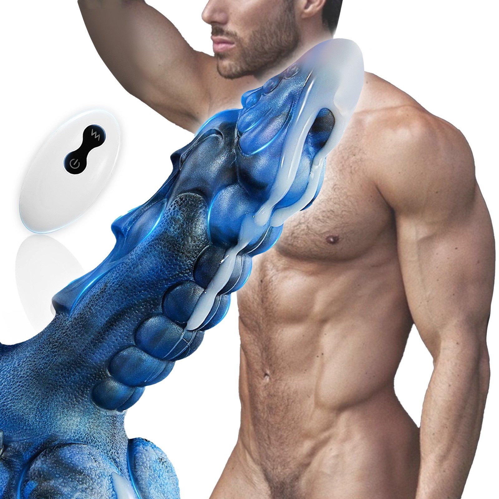 Monster Fantasy Dildos, Heated Vibrating Dildos G Spot Clitoral Adult Sex Toys
