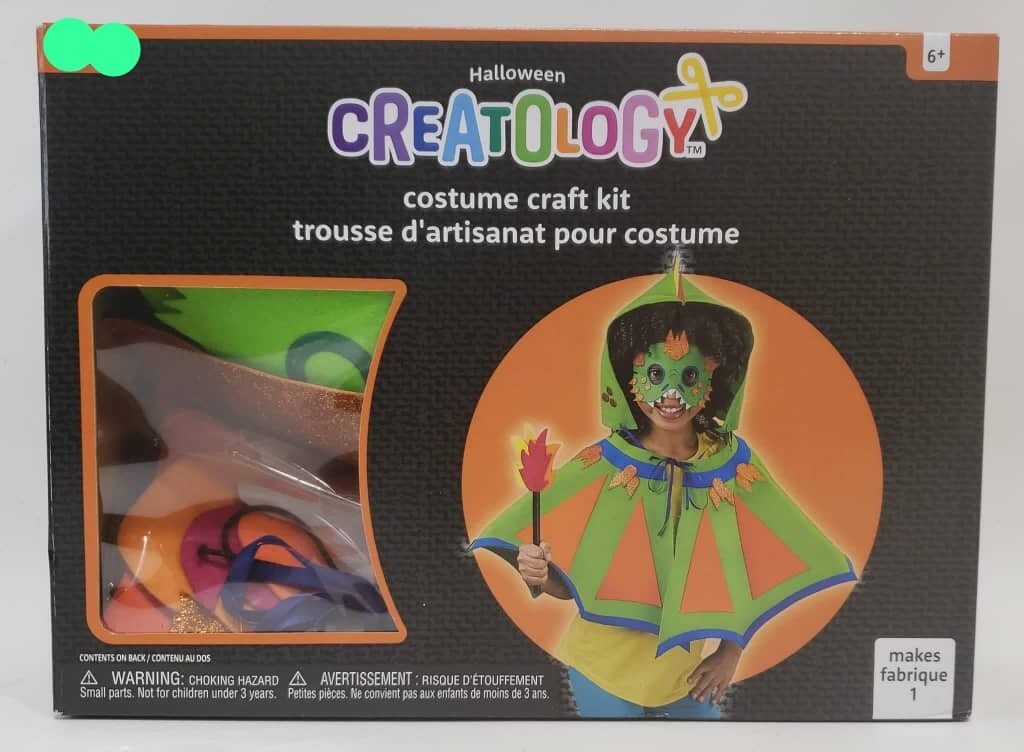 Creatology Halloween Kids Costume Craft Dinosaur/Dragon Kit 6+